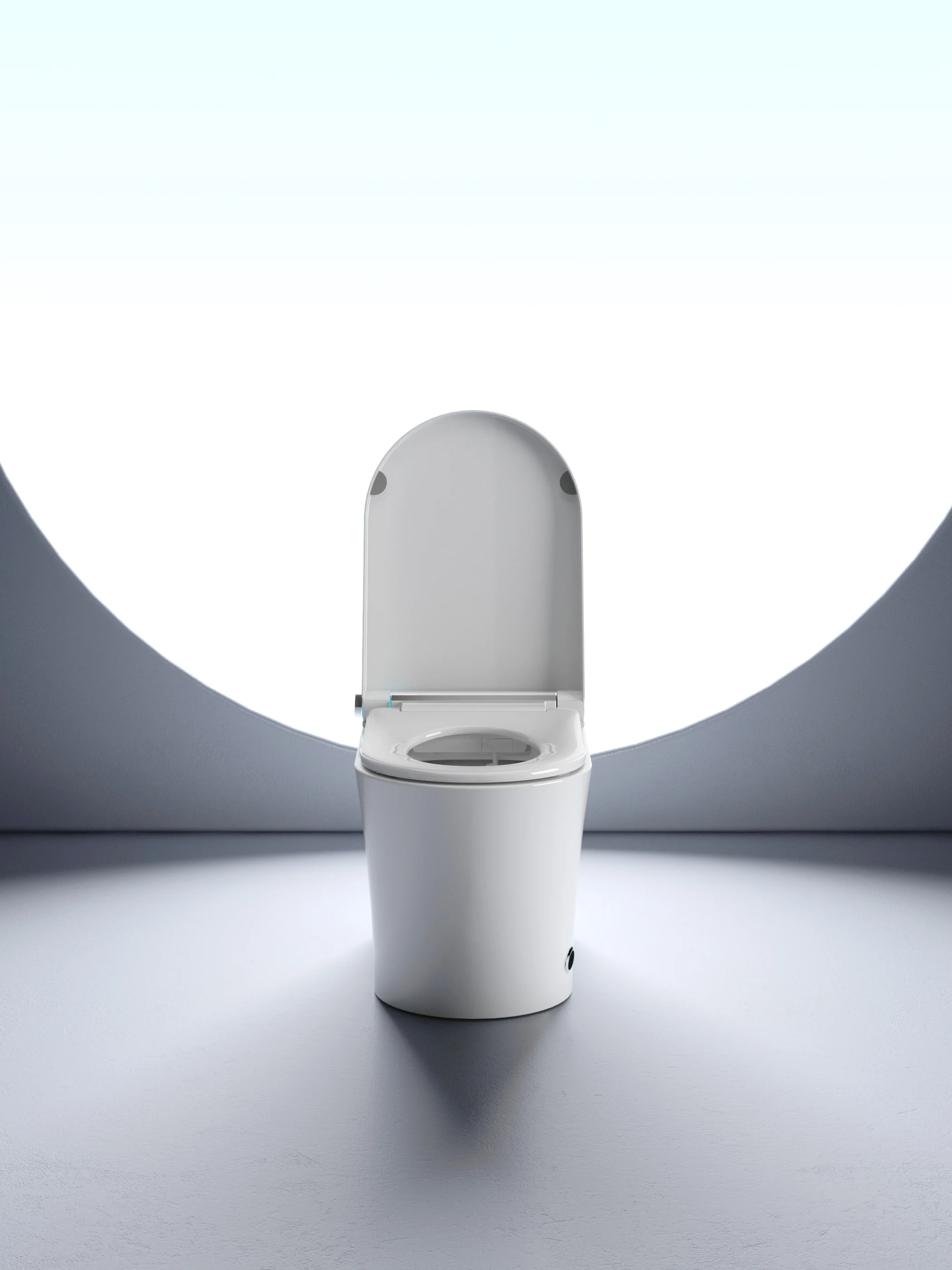 6293 integrated smart toilet in a bright bathroom product scene