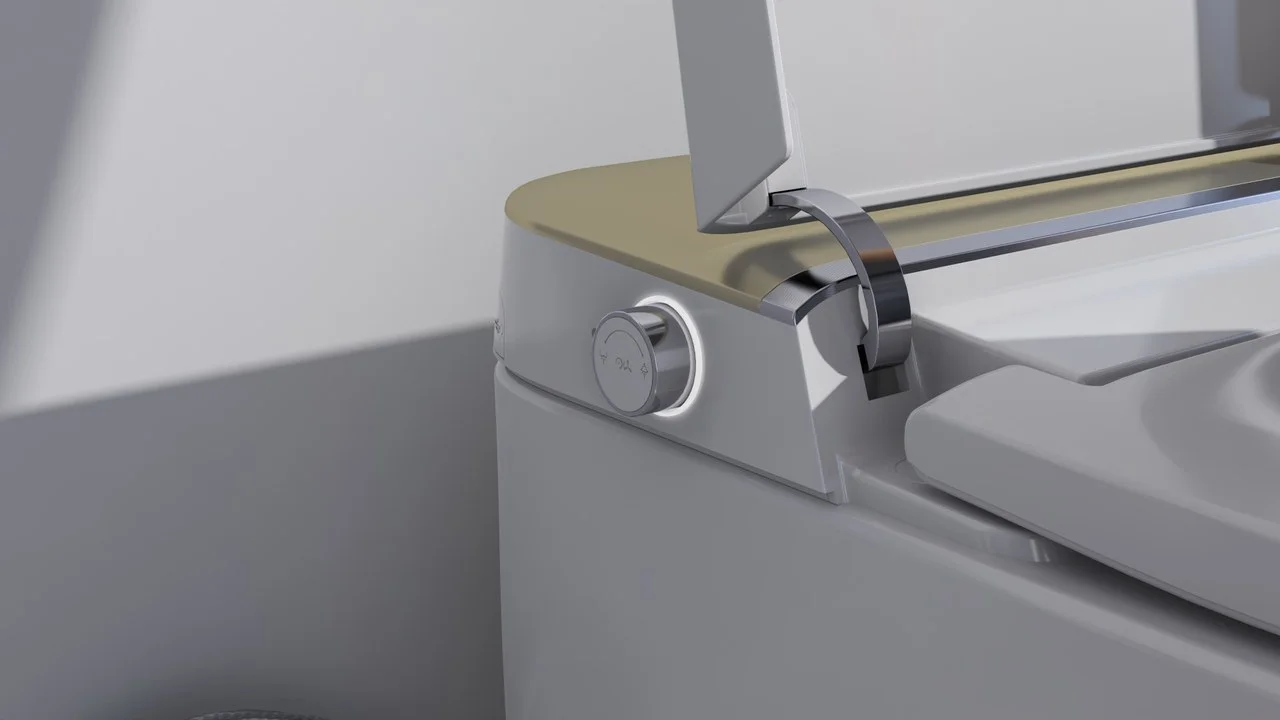 A18 side control knob detail