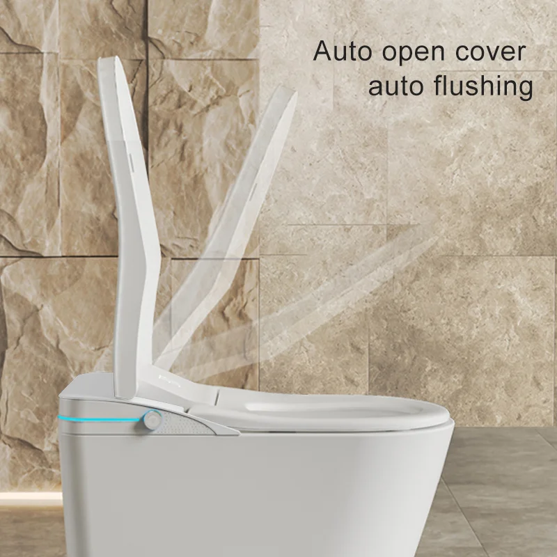 K1 automatic lid opening and flushing visual