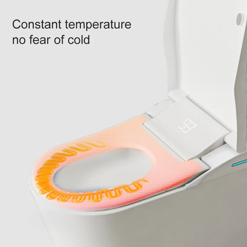 K1 heated seat visual with four temperature levels