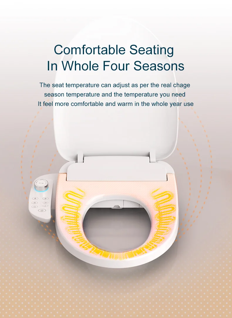 T1 heated seat detail with four-level temperature control