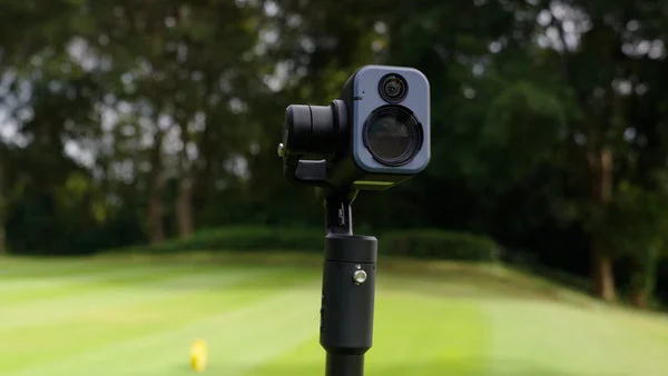 Golf camera optical zoom example
