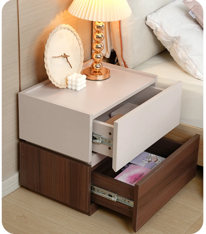 Modular Two-Drawer Bedside Table Nightstand C3000 detail 4