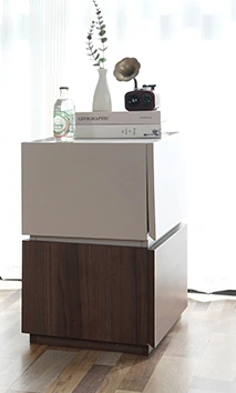 Modular Two-Drawer Bedside Table Nightstand C3000 detail 7