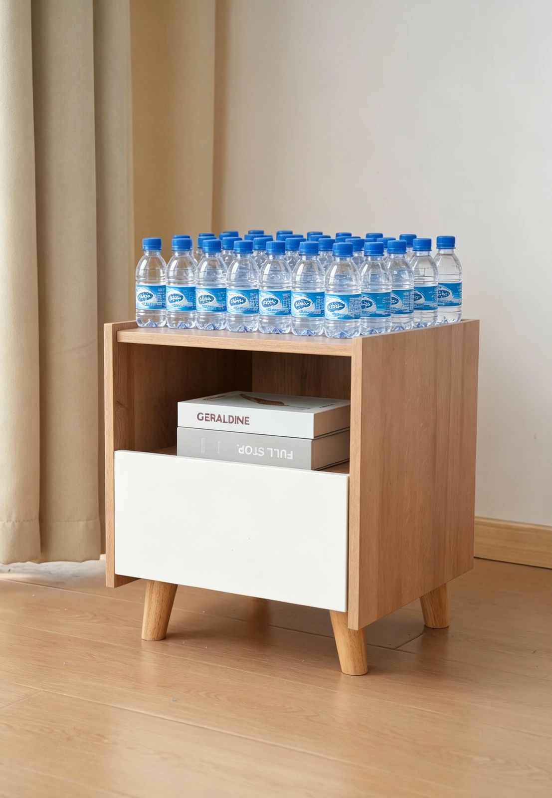 Modern Nordic Solid Wood Nightstand C3001 detail 9