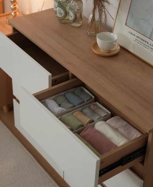 Modern Vanity Dressing Table with LED Mirror B2000 - Matching Stool