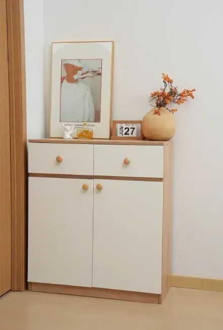 Modern Multi-Tier Entryway Shoe Cabinet J8000 reference image