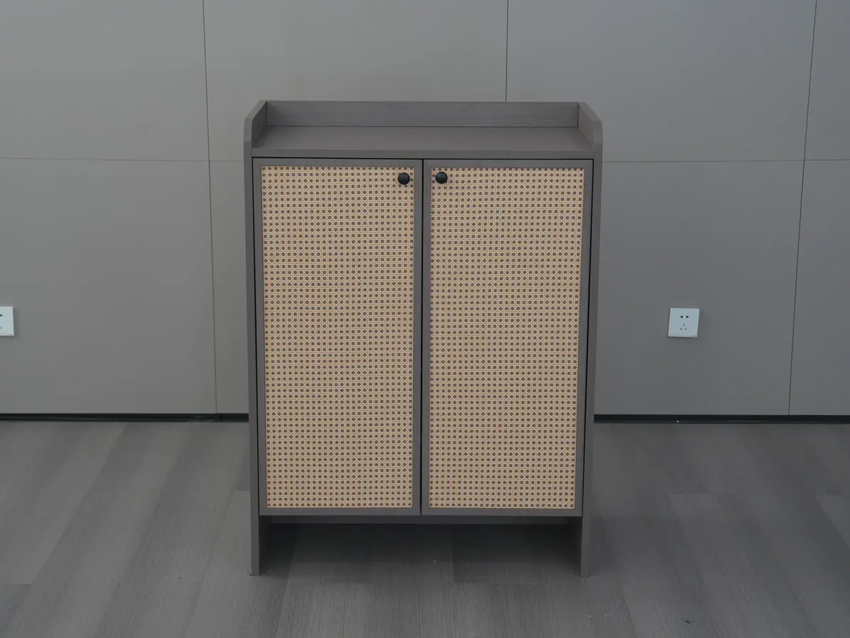 Rattan Door Shoe Storage Cabinet J8001 Detail 15