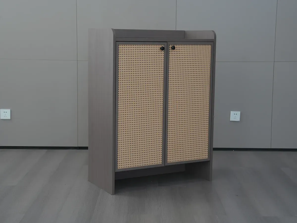 Rattan Door Shoe Storage Cabinet J8001 Detail 9