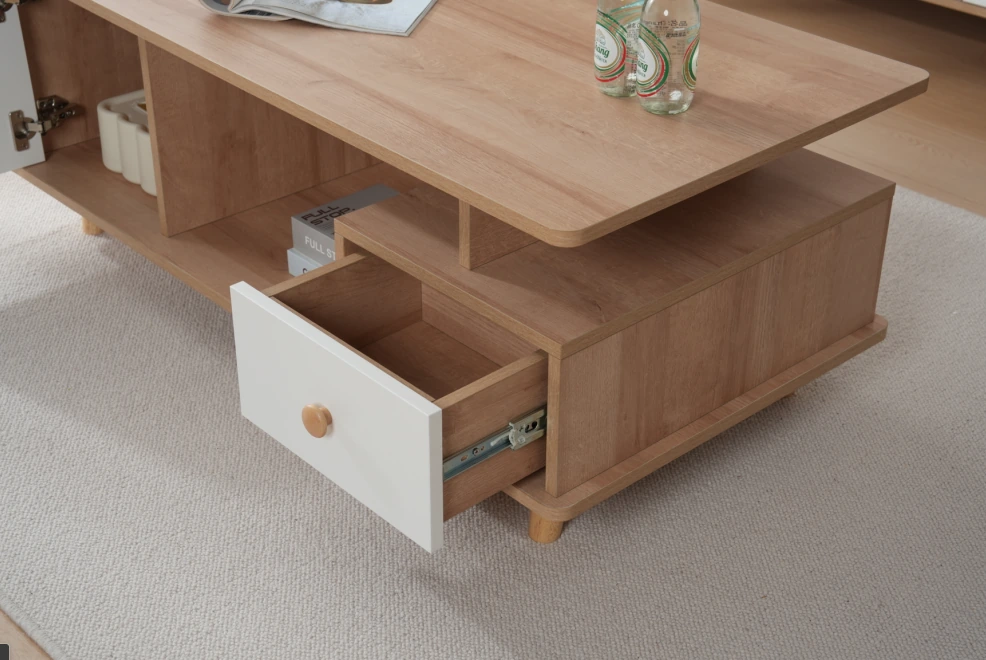 Modern Double-Sided Storage Coffee Table G7000 detail 5