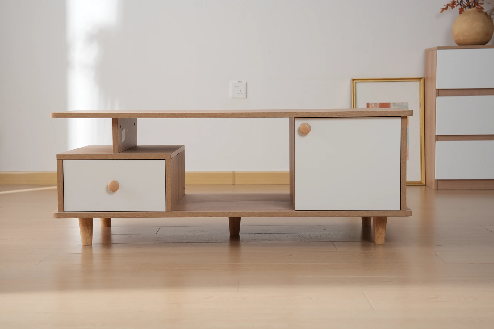 Modern Double-Sided Storage Coffee Table G7000