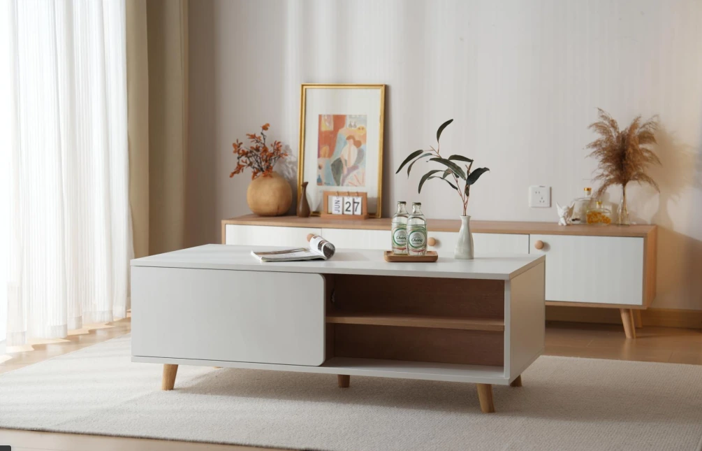 Modern Coffee Table G7001 with Storage detail 7