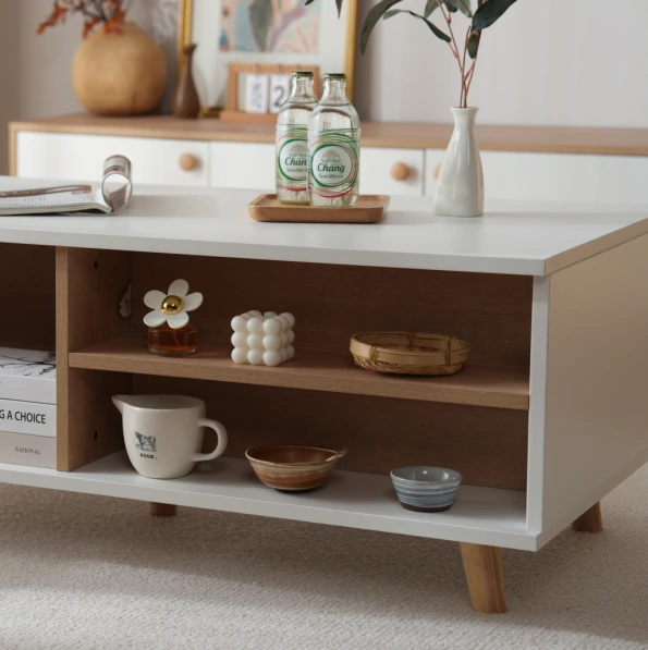 Modern Coffee Table G7001 with Storage - Main View