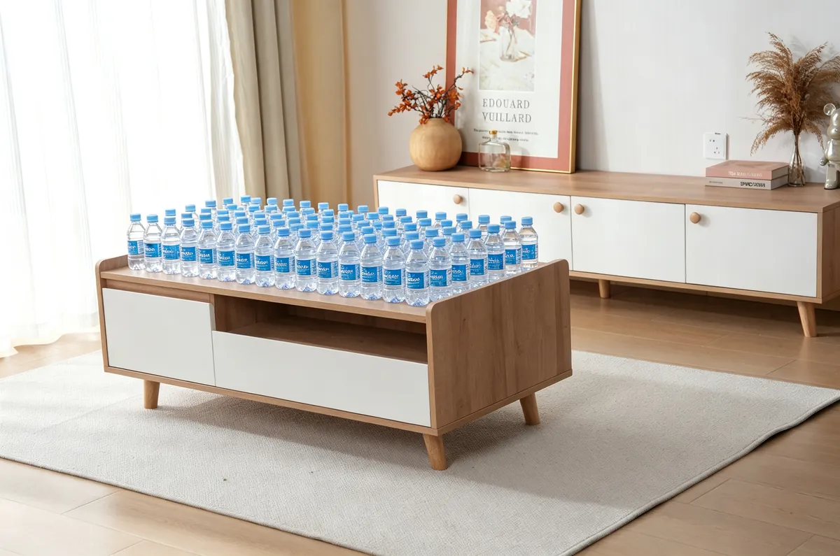 Nordic Style Wooden Coffee Table G7002 - Front View
