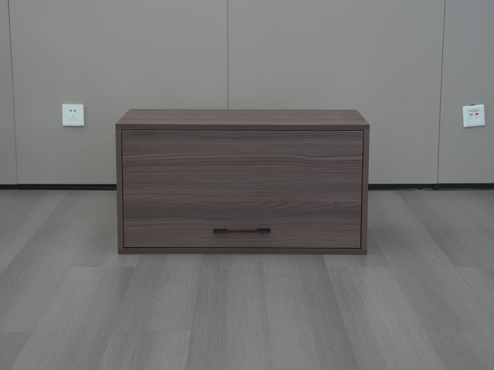 Modern Minimalist Dark Walnut TV Stand F6001 detail 13