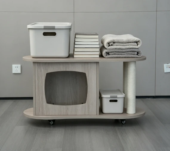 Multifunctional Cat Condo Pet Cabinet Z002 Detail 11