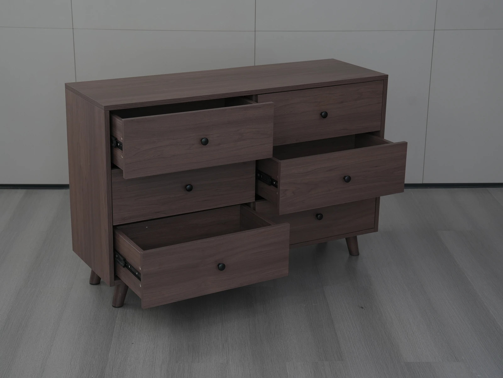 Double-Row Six-Drawer Dresser E5003 detail 5