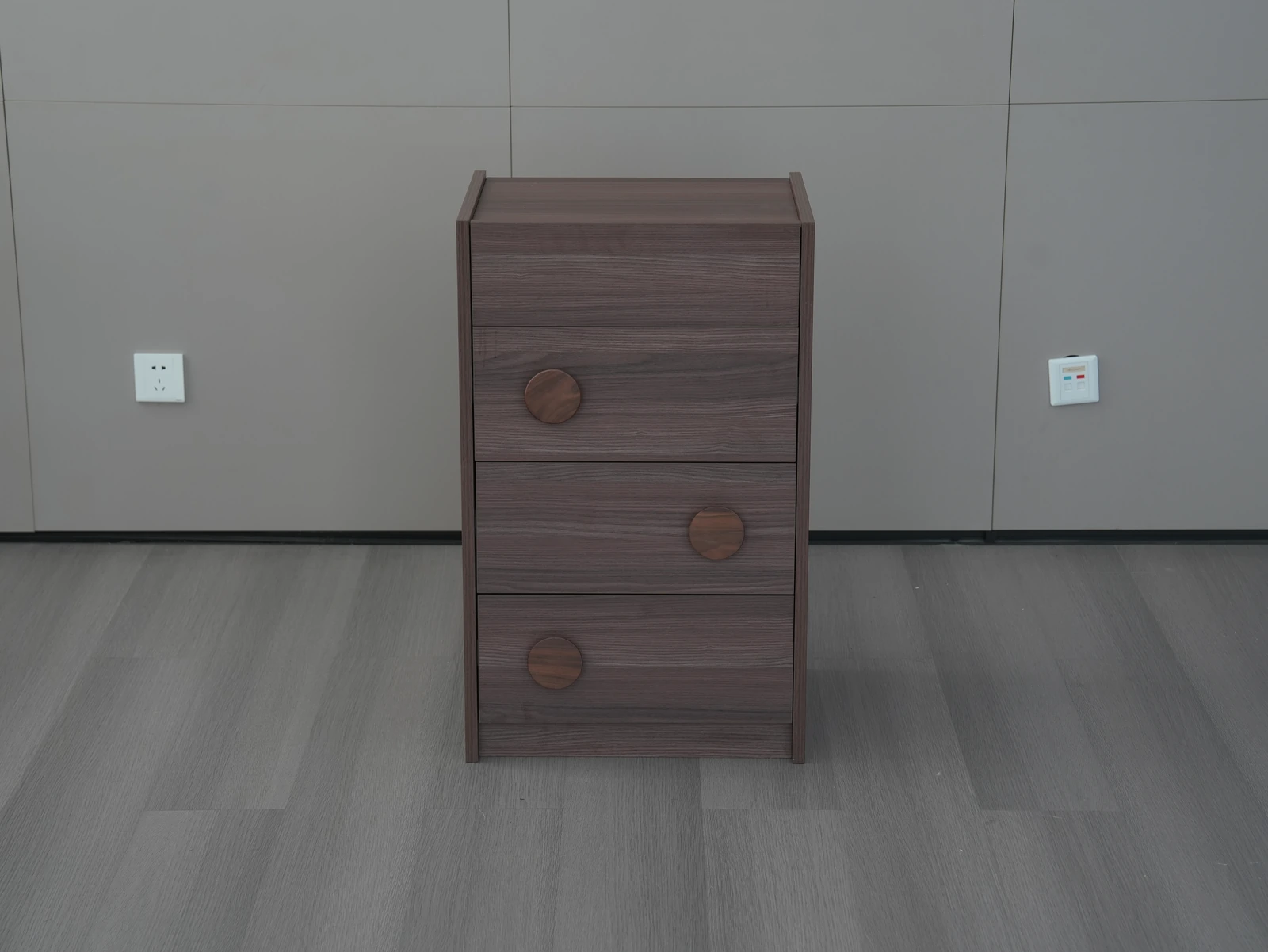 Mid-Century Four-Drawer Storage Cabinet E5005 detail 15