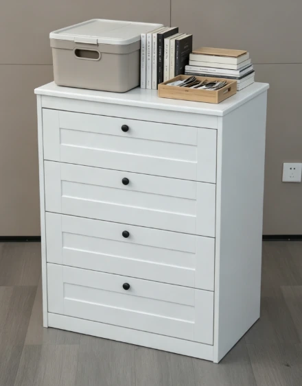 Modern Four-Drawer Storage Chest E5004 detail 11