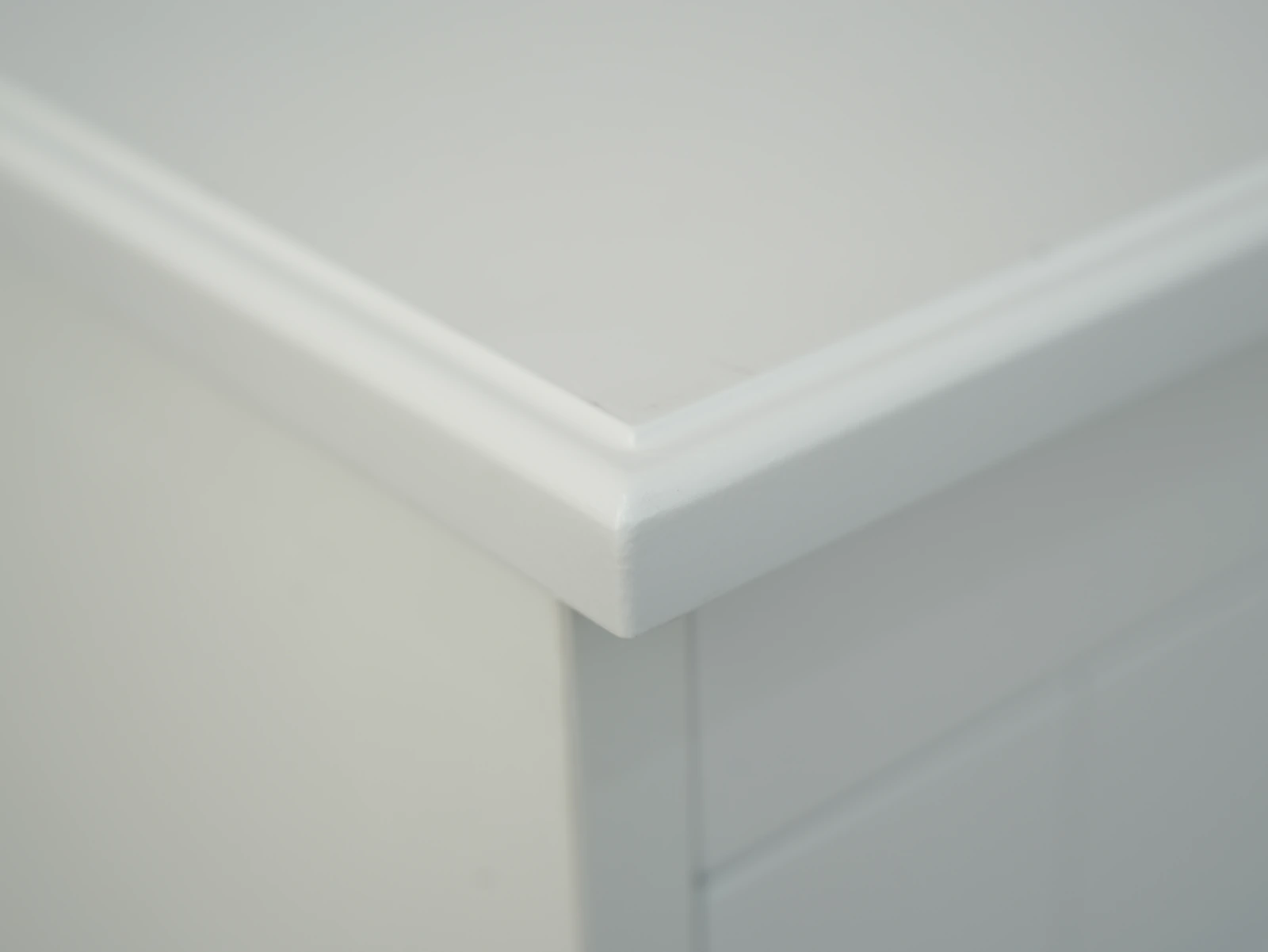 White Six-Drawer Cabinet E5002 detail 2