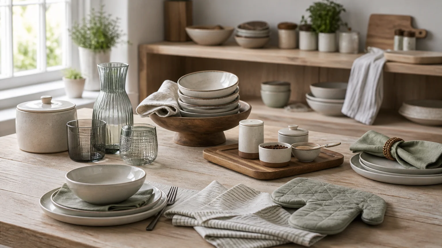 Colección de artículos para el hogar para el desarrollo de marca