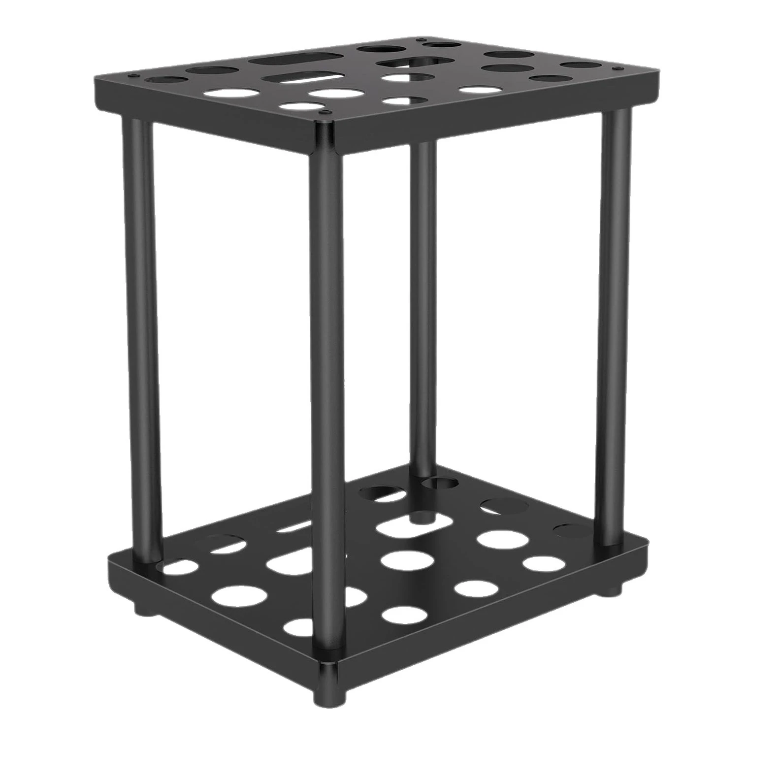 Floor-Standing Metal Garden Tool & Hoe Organizer Rack - View 5