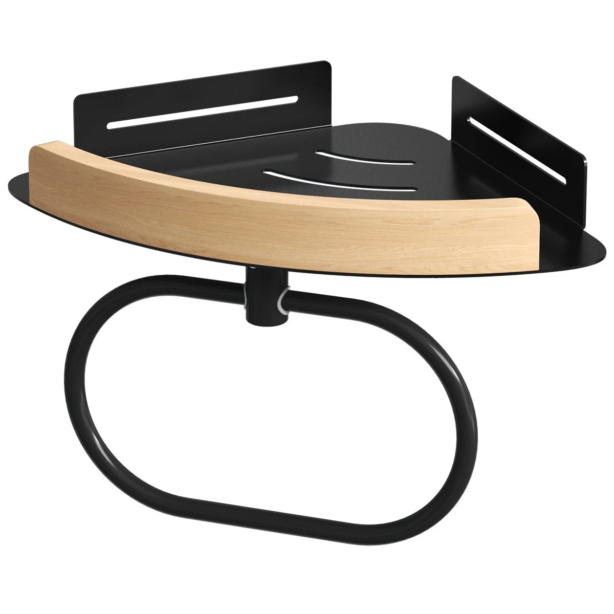 Wall-Mounted Bathroom Toiletries & Shampoo Shelf - View 5