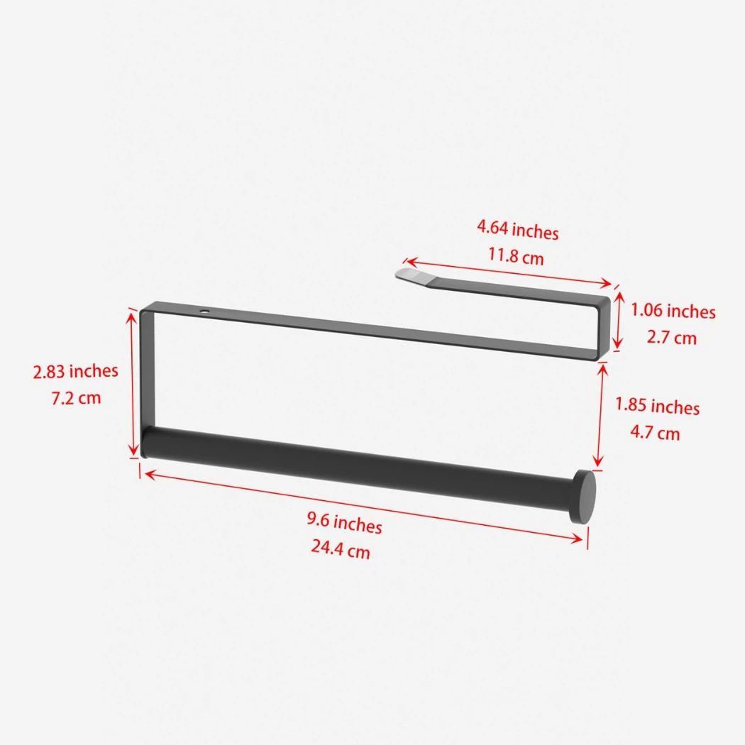 Under-Cabinet Kitchen Paper Towel & Wrap Holder - View 6