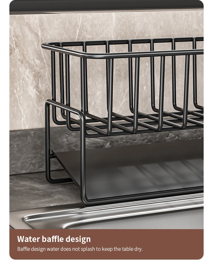 Countertop Sink Sponge & Dish Soap Caddy Organizer detail 12