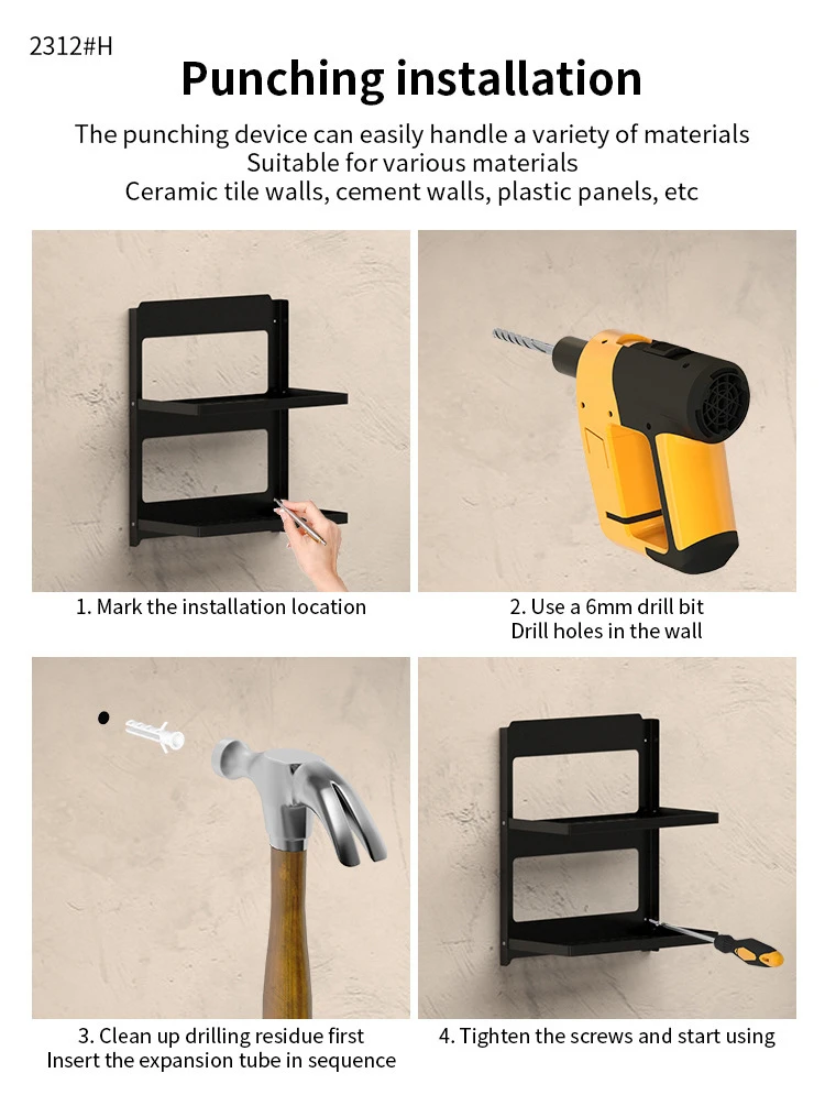 Foldable Multi-Tier Heavy Duty Storage Shelf detail 9