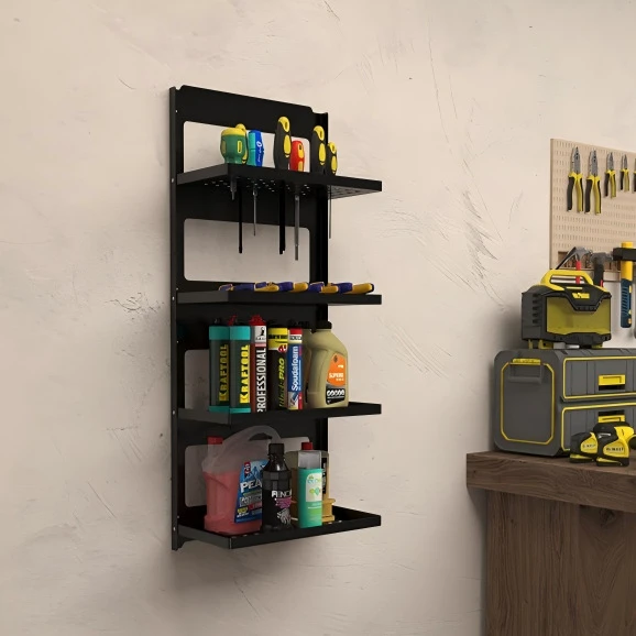 Foldable Multi-Tier Heavy Duty Storage Shelf - View 2