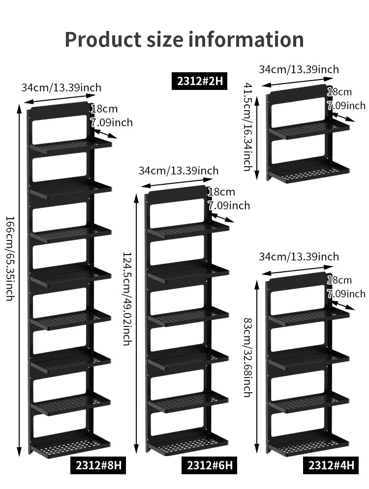 Foldable Multi-Tier Heavy Duty Storage Shelf detail 3
