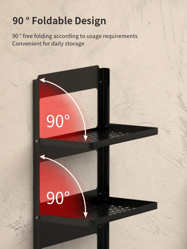 Foldable Multi-Tier Heavy Duty Storage Shelf detail 5