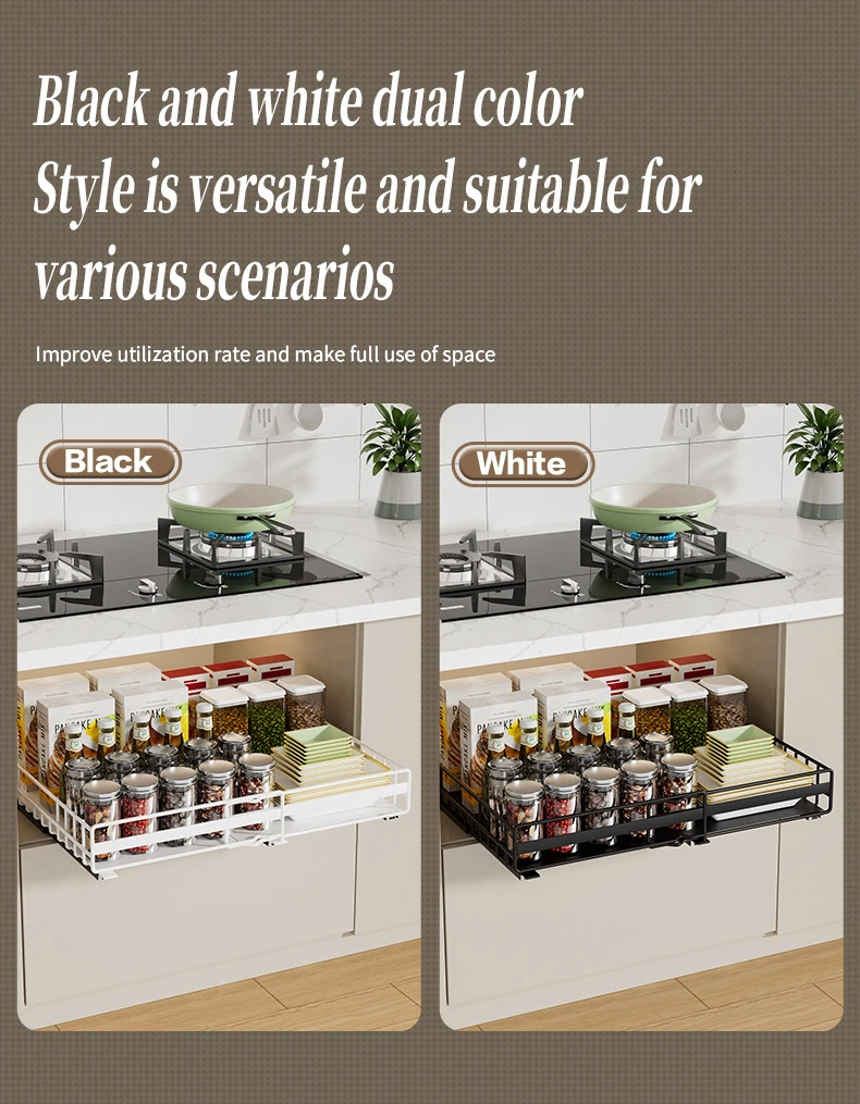 2-Tier Under Sink Pull-Out Storage Organizer detail 14