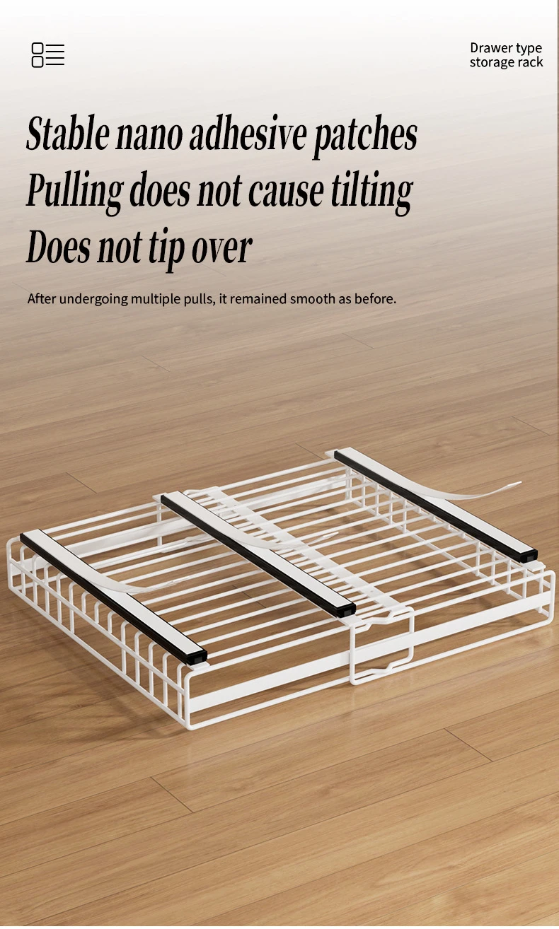 2-Tier Under Sink Pull-Out Storage Organizer detail 9