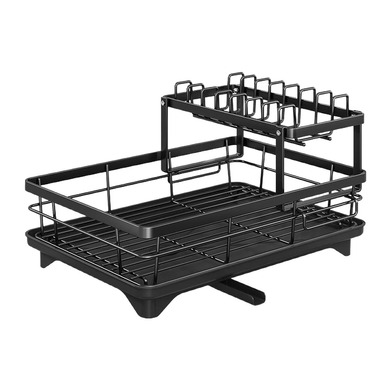Enclosed Kitchen Dish Cabinet Drying Rack - View 5