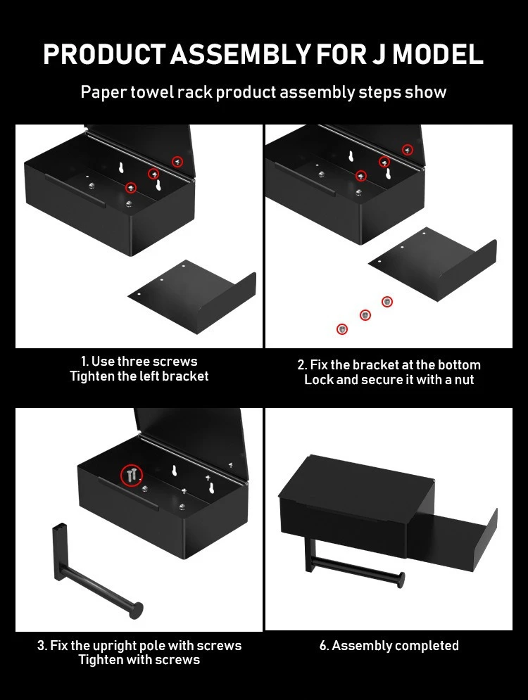 Waterproof Toilet Paper Dispenser detail 12