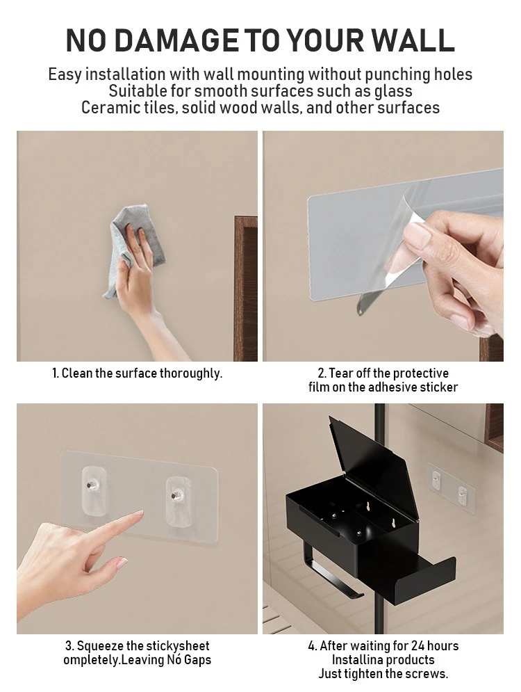 Waterproof Toilet Paper Dispenser detail 14