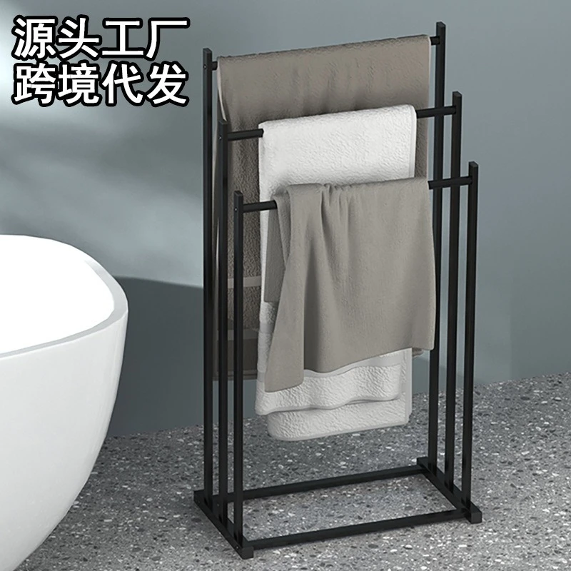 3-Tier Wall-Mounted Bath Towel & Toiletries Shelf - View 4