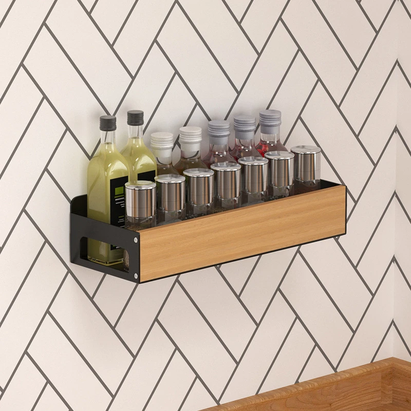 Magnetic Refrigerator Spice Jar Rack Holder - View 4