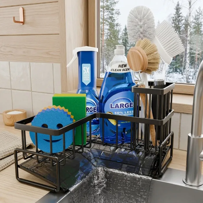 Hanging Drainer Storage Basket