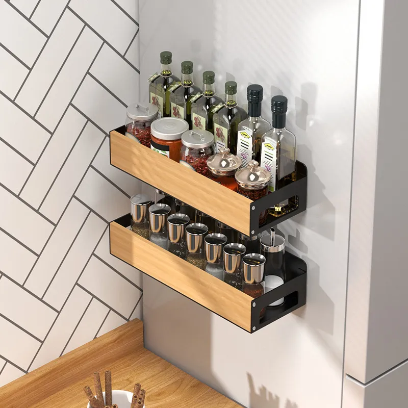 Magnetic Refrigerator Spice Rack
