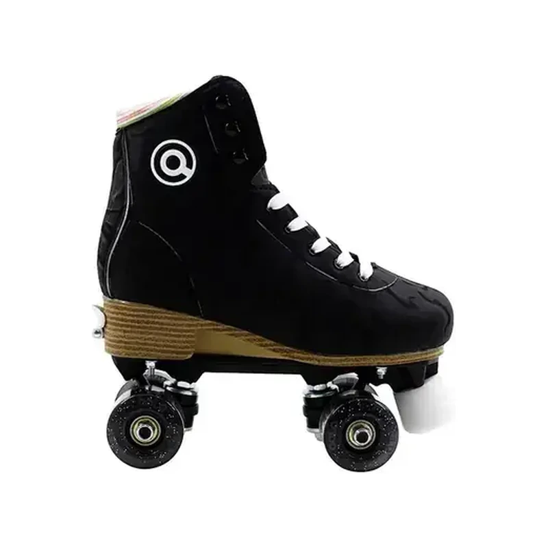GW-Marble Black Marble-Texture Quad Skates View 2