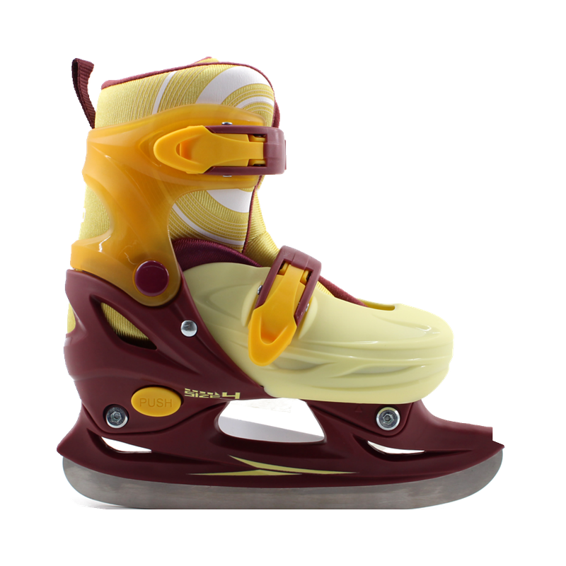 GW901C Transparent Hard Boot Ice Skates