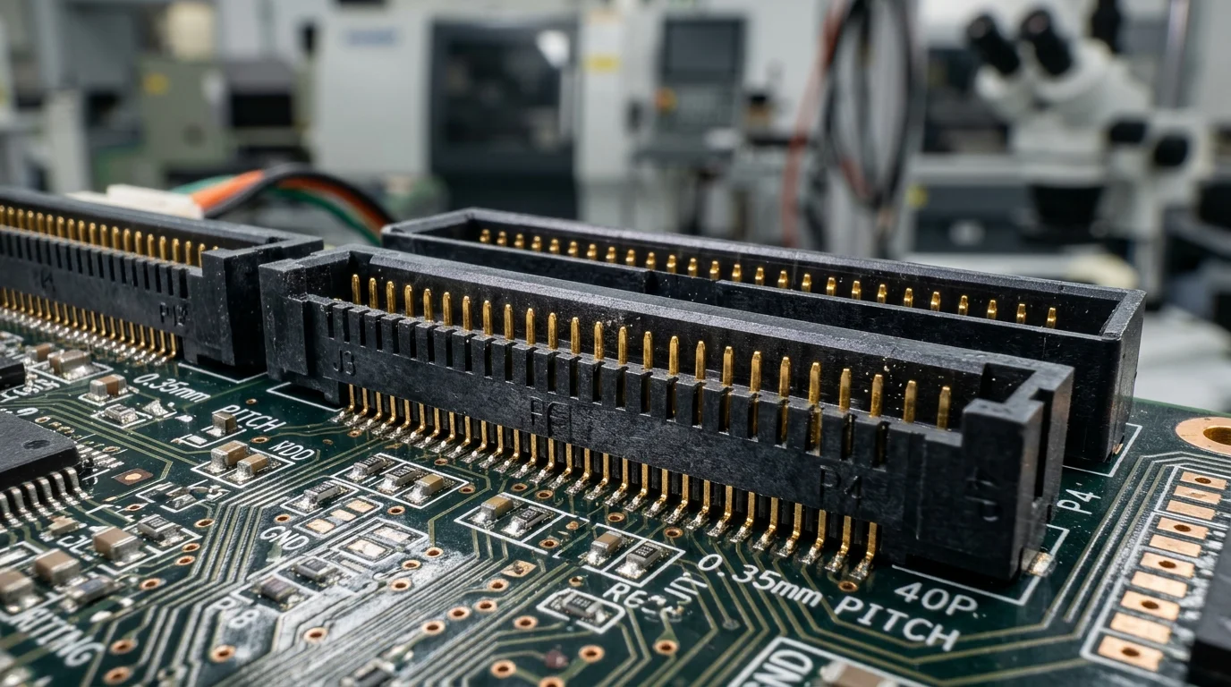 Precision LCP micro molding cavity block for electronic connectors