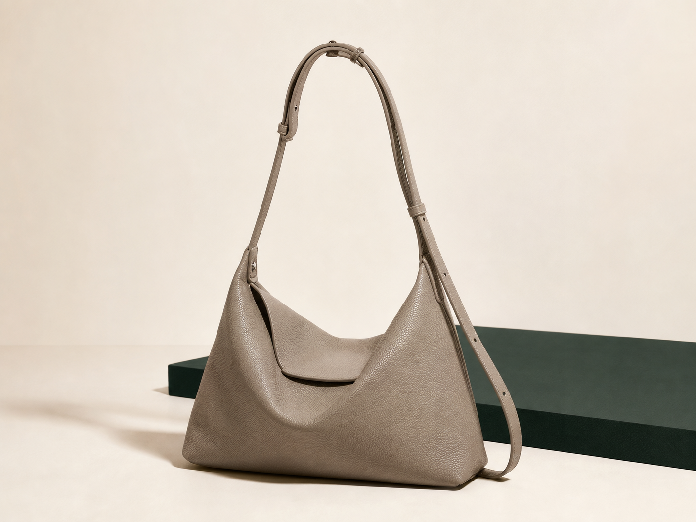BLOOM-502 Taupe Soft Hobo main catalog image