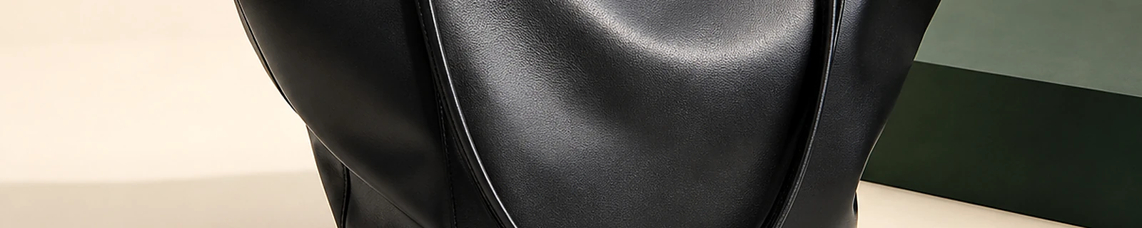 BLOOM-206 close-up showing compact tote seams handles and material