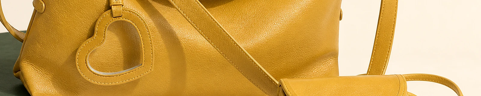 BLOOM-503 close-up showing mustard mini hobo body and strap details