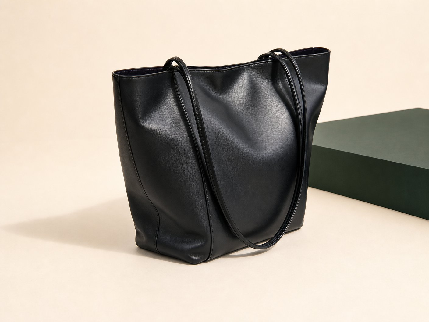 BLOOM-206 Compact Soft Tote shown from a three-quarter side angle